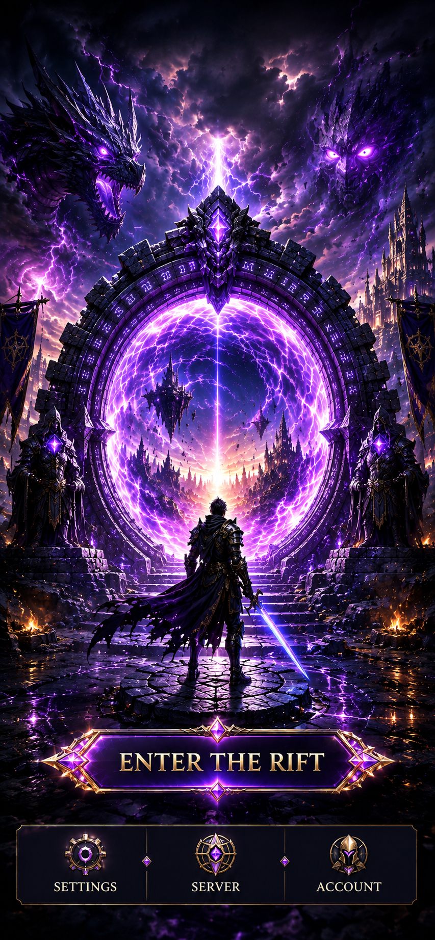 Game start screen